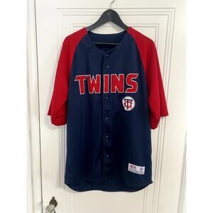 Minnesota Twins Stitched Baseball Jersey Size Large